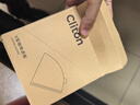 CLITON咖啡滤纸 便携滴漏式手冲咖啡粉过滤网 V型滤杯用白色滤纸100张 实拍图