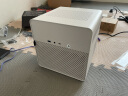 乔思伯 (JONSBO) N2 白色 铝制外壳NAS机箱（ITX版型支持/SFX电源位/分仓结构/5+1硬盘位/自带12CM风扇） 实拍图
