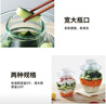 拜杰玻璃泡菜坛子5斤装加厚密封圆口腌菜缸腌蛋罐泡酒瓶玻璃瓶泡菜坛 实拍图