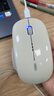 英菲克（INPHIC）M1二代无线蓝牙鼠标可充电办公轻音电量显示便携人体工学三模适用苹果惠普华为笔记本电脑ipad通用 【100%右手选这个+侧翼指托+光面】拿铁杏 实拍图