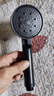 增压花洒喷头黑武士魔幻五档淋浴花晒头淋雨喷淋花酒超强单热水器 淋浴花洒 实拍图