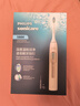 飞利浦（PHILIPS）钻石智能语音导航电动牙刷 年货节礼物 情人节送情侣男生/女友 力度/漏刷提示 无缝设计HX5681金 实拍图
