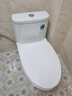 恒洁（HEGII）马桶561 超旋风大冲力虹吸式家用节水坐便器HC0561DT-A-305 实拍图
