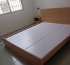 全友家居 北欧原木风板式床1.8米x2米主卧室简约现代家用木板双人床 实拍图