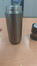 京东京造保温杯【茶水分离】男女大容量316L不锈钢泡茶水杯子金属灰500ml 实拍图