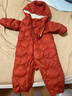 巴拉巴拉童装婴儿连体衣轻薄羽绒服宝宝衣服2025冬装抱衣爬服男童女童萌趣 红色糖葫芦-白鸭绒 80 cm-充绒量41g 实拍图