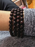 月印百川 108颗小叶紫檀手串360度满金星高油高密佛珠男女款项链约8mm 实拍图