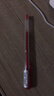 uni三菱 uni-ball UM-100红笔中性笔高颜值0.5mm红色签字笔商务学生考试刷题专用水笔水性笔 1支 实拍图