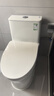 九牧（JOMOO）11396-2-1/41KB-1抗菌一级水效坐便器虹吸式节水连体马桶400坑距 实拍图