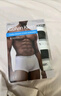 Calvin Klein内衣【新年礼物】男士本命年新年红三条装ck低腰棉质防夹臀内裤男 U2664998-太空黑/月光白/椰青灰 3条 XL 实拍图