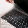 极川 苹果MacBook Air 13.6英寸M4/M3/M2键盘膜2025/24/22款笔记本电脑键盘保护膜TPU超薄透明防水尘罩 实拍图