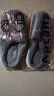 【福利价】小熊小兔棉拖秋冬季情侣保暖学生男拖鞋女居家棉拖鞋 小熊小兔棉拖-灰色 44-45 适合43-44 实拍图