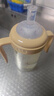 小土豆（potato）儿童水杯PPSU鸭嘴吸嘴一杯两用开学大宝宝学饮杯 300ml咖黄色 实拍图