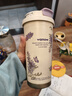 Vanow薰衣草保温杯 陶瓷内胆咖啡杯2025新款高颜值礼物女水杯子 实拍图