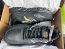 安踏男鞋革面防泼水跑步鞋男黑色轻便防滑休闲鞋运动鞋旅游鞋子男 实拍图