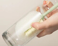 LYNN 杯刷奶瓶刷长柄洗杯子神器 刷头可替换 1刷柄+4个替换头 实拍图