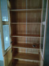 裕乡全实木书柜书架落地置物架客厅带玻璃门储物柜组合多层大容量书橱 【带柜门A款】80*200*32cm 实拍图