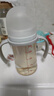 贝亲（Pigeon）自然离乳 PPSU重力球吸管双把手奶瓶 240mL  6月+ AA252 实拍图