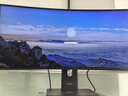 联想ThinkVision 34英寸曲面带鱼屏显示器 准4K分辨率 120Hz刷新 Type-C一线连接 硬件低蓝光 T34WD-40 实拍图