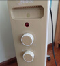 美的（Midea）【金缕衣】取暖器家用/电暖器/电暖气/加湿烘衣/13片全屋取暖器/节能电热油汀取暖器NY2213-18GW 实拍图
