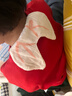 全棉时代婴儿隔汗巾儿童纯棉吸汗巾幼儿园垫背巾39×19cm小免+米白+粉 3条 实拍图