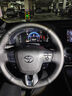 淄客适用丰田真皮手缝方向盘套卡罗拉雷凌荣放凯美瑞亚洲龙锋汉威兰达 头层牛皮 小牛皮黑皮侧孔黑线 实拍图