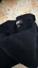 优衣库羊绒圆领针织衫/长袖男装女装毛衣毛衫478543 09 黑色 XL 实拍图