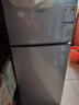 荣事达（Royalstar）小冰箱 租房用小型家用双门电冰箱宿舍冷藏冷冻两用节能 86A158【一级能效】【三天约一度电】银 实拍图