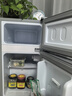 志高（CHIGO）小冰箱迷你小型家用冷藏冷冻两用宿舍出租房用双门办公室电冰箱节能省电 【店长推荐】48L银色【三天约一度电】 实拍图