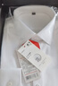京东京造【奢华200支】衬衫男白衬衫长袖衬衫外套男春季新年礼盒白色 44 实拍图