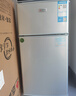 志高（CHIGO）小冰箱迷你小型家用冷藏冷冻两用宿舍出租房用双门办公室电冰箱节能省电 【一级能效】76L银色【三天约一度电】 实拍图