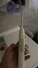 飞利浦（PHILIPS）【肖战推荐】声波电动牙刷钻石3系 年货节礼物 情人节情侣款送男生女友 微泡水流HX5161/05抹茶绿 实拍图