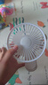 卡莱澳USB电风扇/小电扇/小台扇 多功能便携迷你手持夹子小风扇 办公宿舍床头桌面户外 R8随机颜色 实拍图