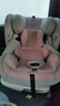 Heekin德国 儿童安全座椅汽车用0-4-12岁婴儿宝宝360度旋转ISOFIX硬接口 时尚粉(ISOFIX+360度旋转) 实拍图