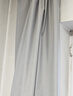 京东京造黑胶浅灰窗帘 99%全遮光窗帘布飘窗卧室遮阳帘挂钩式 宽2*高2.7米 实拍图