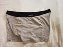 浪莎男士内裤男纯棉10A抗菌蚕丝裆防螨平角四角男生大码短裤头裤衩4条 实拍图