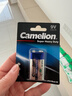 飞狮（Camelion）碳性电池 干电池 6F22/9V/9伏 电池 1节 遥控玩具/烟雾报警器/无线麦克风 实拍图