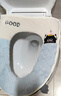 花栖之谷马桶垫保暖加厚加绒垫圈可水洗马桶圈垫冬天坐便套拉链款通用 实拍图
