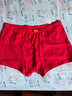 浪莎本命年骐骥红纯棉男士内裤男福字印花内裤鸿运结婚四角短裤平角裤 实拍图