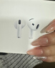 Apple/苹果 AirPods 4 搭配USB-C充电盒 苹果耳机 蓝牙耳机 适用iPhone/iPad/Mac 四代 实拍图