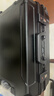 双星（doublestar）行李箱拉杆箱男次日达可登机箱大容量学生铝框密码箱旅行箱皮箱子 尊贵黑【加厚铝框可坐可踩】 20英寸  小型可上飞机-加厚箱体 实拍图