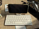 B.O.W航世 HB199 折叠无线蓝牙键盘 手机平板iPad电脑通用办公键盘 银色 实拍图