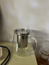暮云泡茶壶加厚玻璃茶壶大容量办公室茶具养生高硼硅耐高温 450ML 实拍图