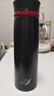 乐扣乐扣（LOCK&LOCK）菲特旋转盖轻量杯保温杯学生商务水杯450ml黑红 LHC4131BKR 实拍图