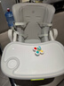 babycare宝宝餐椅6个月以上吃饭可折叠儿童座椅可移动婴儿成长椅 贝壳白 实拍图