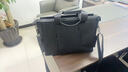 澳懿真皮手提包大容量男包商务公文包头层牛皮男士牛皮包包男士电脑包 黑色【经典款】 大号可装电脑15.6英寸 实拍图