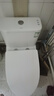 九牧（JOMOO）马桶家用一级水效防臭卫浴虹吸式马桶坐便器大冲力抗菌卫生间坐厕 【镇店热卖-旋冲升级】11370 305坑距(2515城包安装) 实拍图