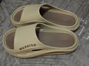 回力居家男士拖鞋室外穿四季防滑臭沙滩凉拖鞋HL02331卡其色40-41码 实拍图