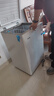 海尔（Haier）100L单温冰柜小型家用小冰柜商用冷藏冷冻两用转换冷柜小冰箱减霜一级能效BC/BD-100GHW9D 实拍图