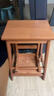 家逸实木梯凳家用两步梯折叠梯子登高人字梯马凳小台阶楼梯椅 实拍图